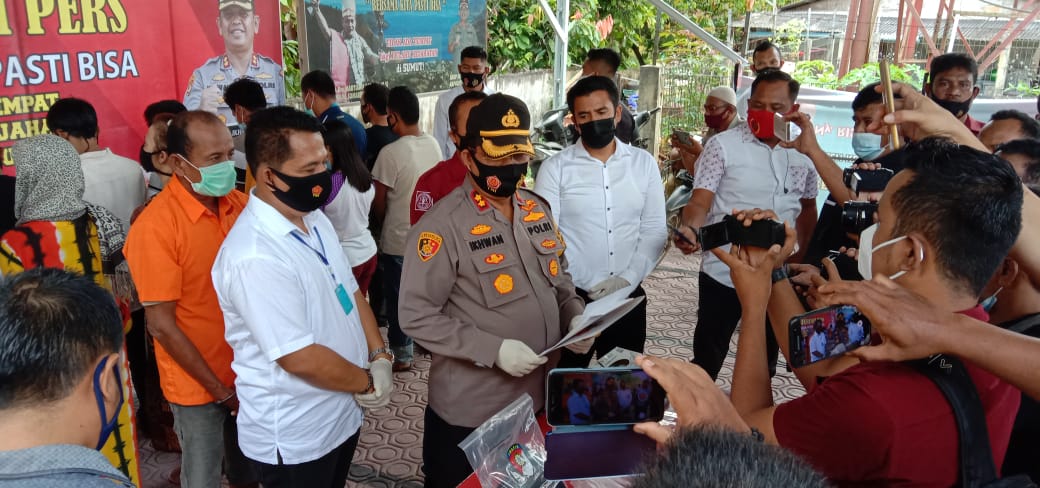 Polres Batu Bara Amankan Tersangka Penyalur Dan TKI Ilegal