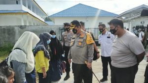 Kapolres AKBP Ikhwan Lubis Serahkan Imigran Gelap Ke RSUD Batu Bara