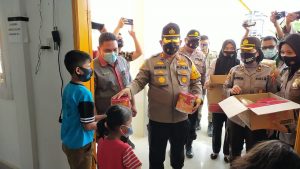 Peduli Kemanusiaan, Polres Batu Bara Bantu  Imigran Rohingya