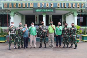 Selepas Penanaman Pohon, KAIPKA Ujung Kulon Kunjungi Markas Kodim 0703/Cilacap
