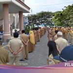 Sekda Boltim Pimpin Apel Pagi Awali Agenda Kerja Tahun 2021