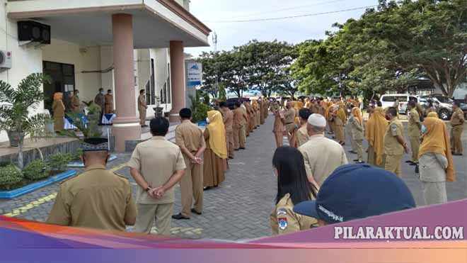 Sekda Boltim Pimpin Apel Pagi Awali Agenda Kerja Tahun 2021