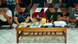 Polres Tomohon Amankan 7 Pelaku Judi Togel Online