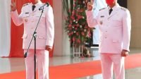 Resmi Dilantik Gubernur, Franky Donny Wongkar dan Pdt. Petra Yani Rembang Sah Bupati dan Wakil Bupati Minsel Periode 2021-2024