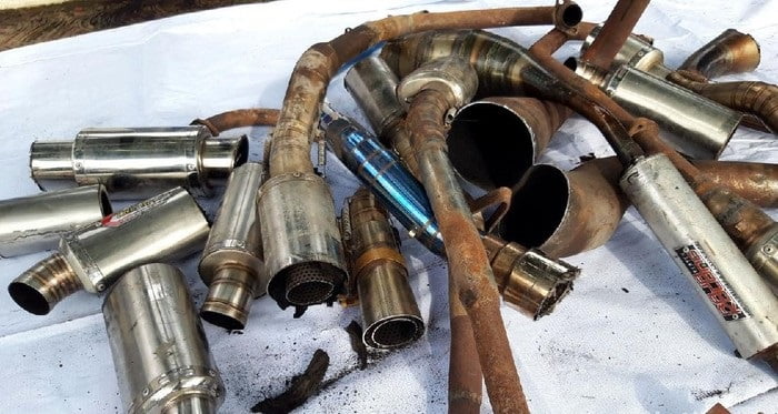 Pakai Knalpot Racing Bisa Dipidana 1 Bulan Kurungan