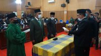 Wakil Bupati Hadiri Pelantikan Dua Orang PAW Anggota DPRD Batu Bara