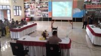 Evaluasi Kinerja Jajaran Polres Minsel Gelar Anev Triwulan 1 Tahun 2021