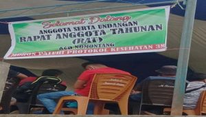 KUD Nomontang Lakukan RAT Sekaligus Pemilihan Ketua Yang Baru