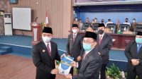 Serah Terima Jabatan Bupati Boltim, Sam Sachrul Mamonto : Mari Kita Lupakan Persoalan Pilkada