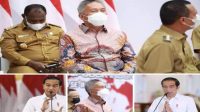 Bupati Franky Donny Wongkar Ikuti Pengarahan Presiden Jokowi Secara Virtual