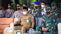 Wabup Oky Hadiri Apel Gelar Pasukan Operasi Keselamatan Toba 2021