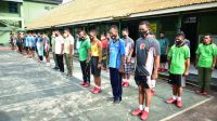 Kodim 1501/Ternate Gelar Olahraga Pembinaan Fisik di bulan Ramadhan