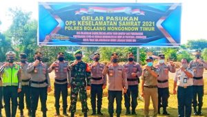 Kapolres Irham Halid Pimpin Apel Pasukan Ops Keselamatan Samrat 2021