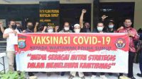 Polda Sumut Gelar Vaksinasi Covid-19 Kepada Wartawan