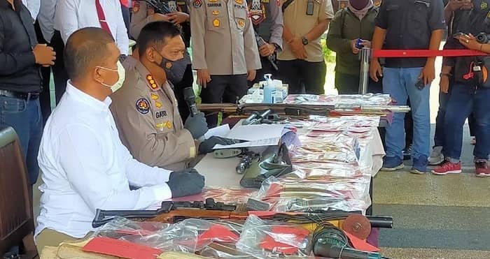 Polisi Telusuri Kasus Home Industry Senpi Rakitan di Banyuwangi