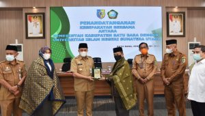 Bupati Batu Bara Gelar MoU Dengan UINSU