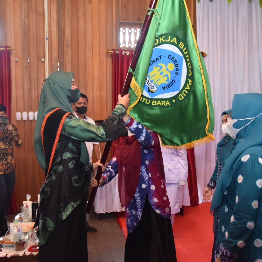 Bunda PAUD Batu Bara Lantik 2 Ketua Pokja Dalam Sehari