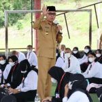 Bupati Iskandar Kamaru Beri Materi Kepada Peserta Latsar CPNS Bolsel