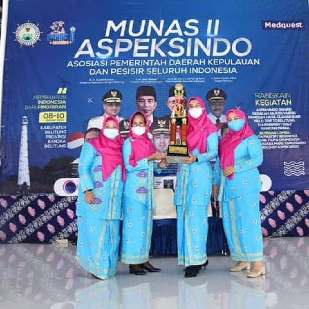 Munas II ASPEKSINDO, TP PKK Batu Bara Raih Juara Dua