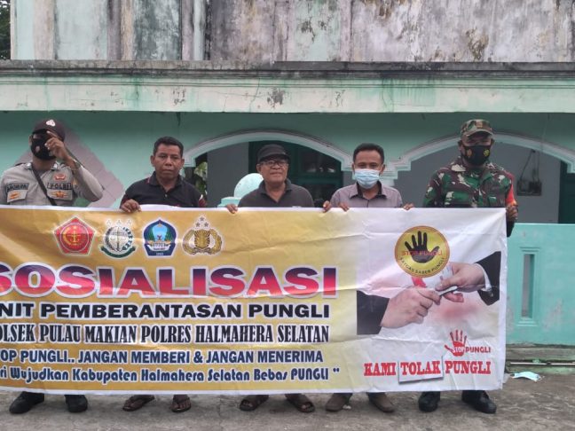 Empat Desa Kecamatan Pulau Makian Belum Ikut Vaksinasi, Sasaran Vaksinasi 6000 Baru Capai 8,4 persen