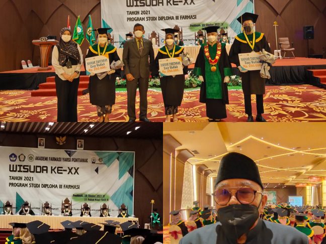 Akademi Farmasi Yarsi Pontianak Wisuda Sebanyak 106 Mahasiswa