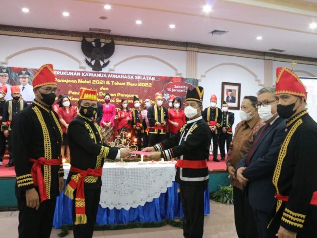 Dewan Pengurus KK Minahasa Selatan Gelar Perayaan Natal 2021 dan Tahun Baru 2022