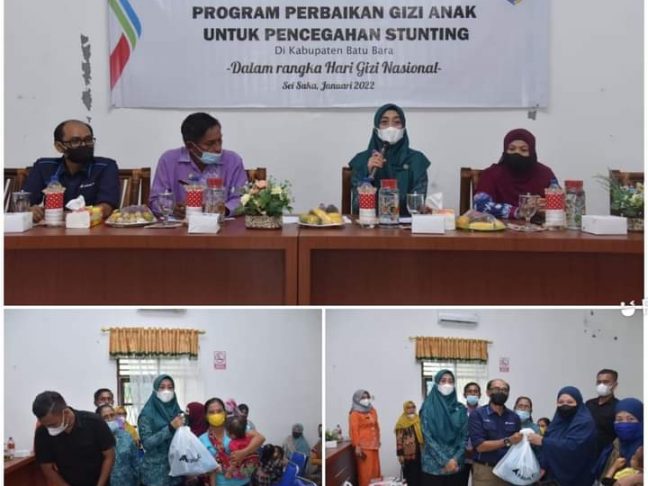 Bunda PAUD Batu Bara Serahkan Bantuan 54 Paket Sembako