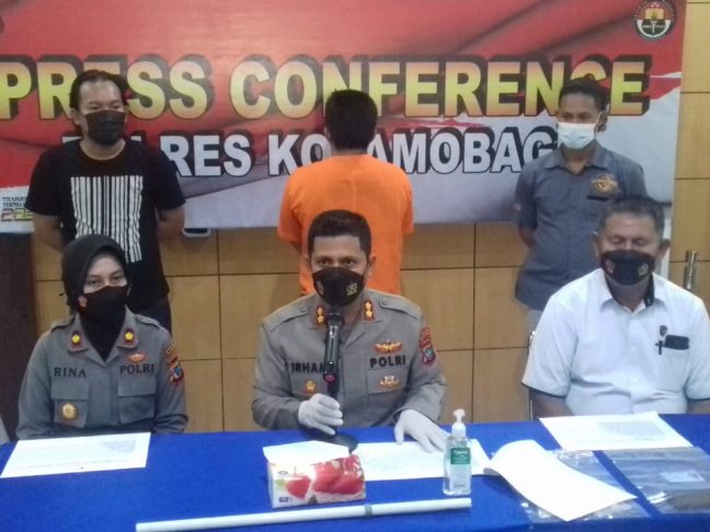 Sat Narkoba Polres Kotamobagu Bekuk Modus Pengiriman Paket Sabu