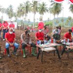 Sambut HUT Minsel Ke-19, Fanky Wongkar Buka Rangkaian Kegiatan Dengan Menanam Secara Massal