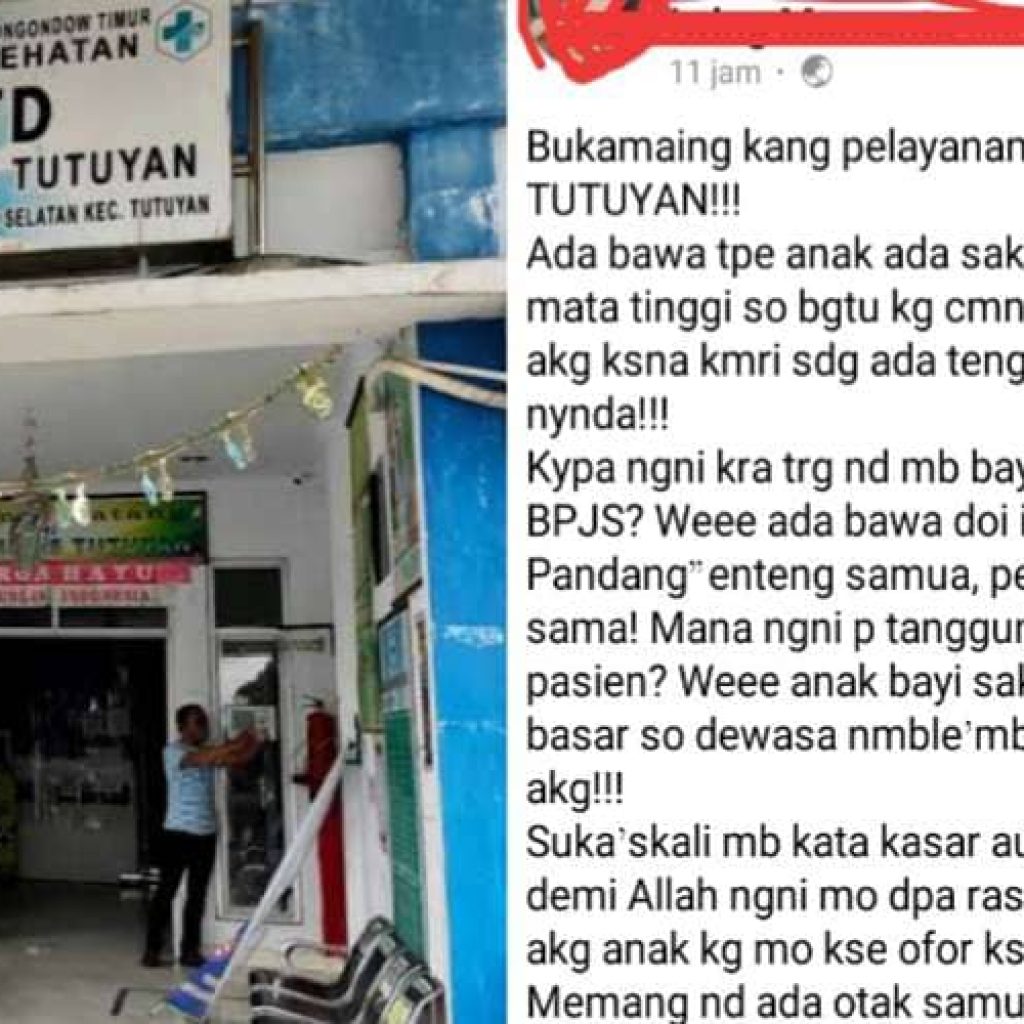Warga Motongkad Sesalkan Pelayanan UGD Puskesmas Tutuyan