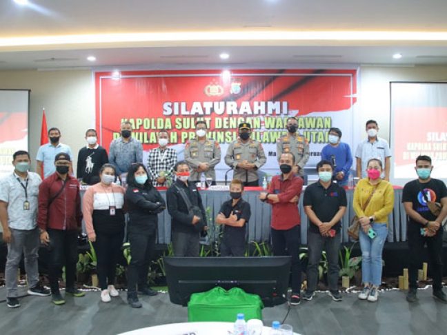 Kapolda Sulut Sebut Pers Mitra Strategis Polri, Mempererat Persatuan dan Kesatuan