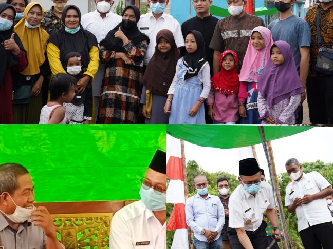 Wali Kota Edi Kamtono Letakkan Batu Pertama Pembangunan Masjid Baithul Hudri