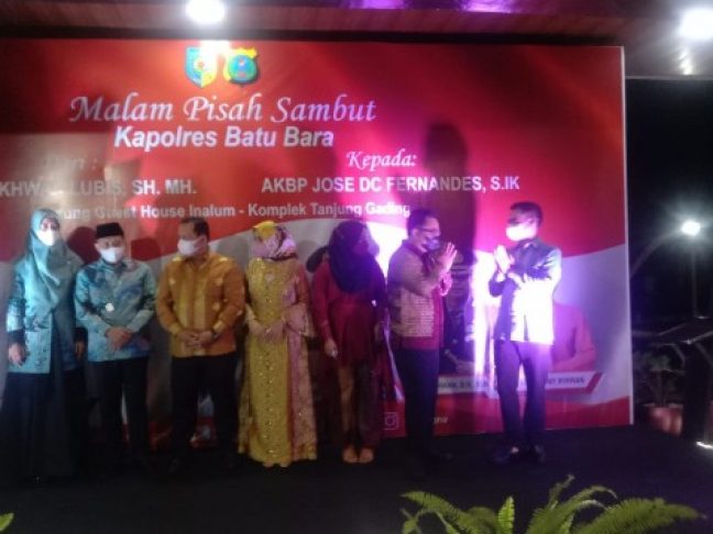 Malam Pisah Sambut Kapolres, Bupati Zahir: Selamat Bertugas Di Batu Bara