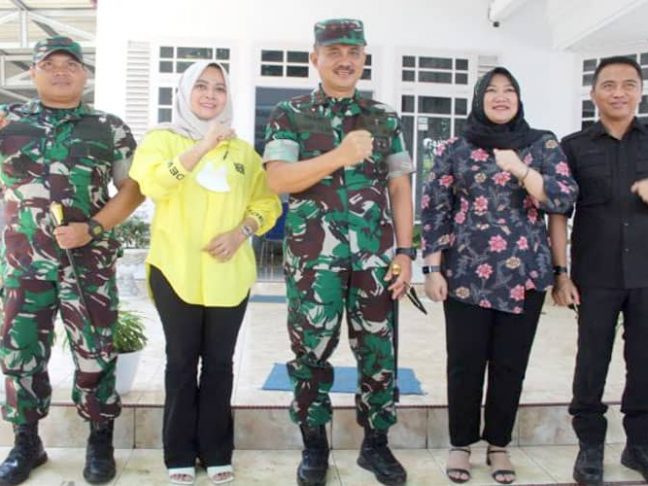 Bupati Sachrul Mamonto Terima Kunker Pangdam XIII/Merdeka