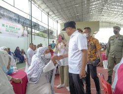 Halalbihalal Idul Fitri 1443 H, Bupati Batu Bara Ingatkan Warga Jaga Kesehatan