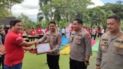 Kapolres Kotamobagu Raih Penghargaan di Puncak Hari Anak Nasional Tahun 2022