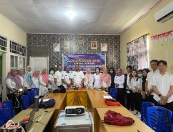 Dinkes Boltim Monitoring dan Evaluasi Delapan Puskesmas