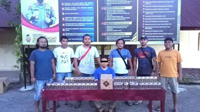 Satreskrim Polres Kotamobagu Bekuk Pelaku Penggelapan Ratusan Rokok
