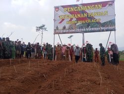Pencanangan Ketahanan Pangan Kodim 0703/Cilacap, Dandim : Dukung Kedaulatan Pangan Nasional