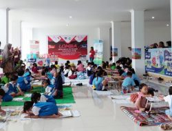 Sambut HUT RI ke-77, RSUD Pratama Boltim Gelar Lomba Mewarnai