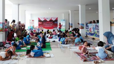 Sambut HUT RI ke-77, RSUD Pratama Boltim Gelar Lomba Mewarnai