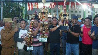 Hadiri Final Turnamen Al-Furqan Cup, Bupati Apresiasi Dua Club dan Penonton