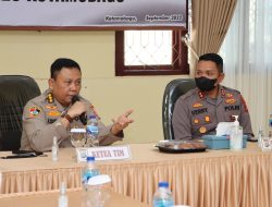 Polres Kotamobagu Terima Kunjungan Kerja Puslitbang Polri