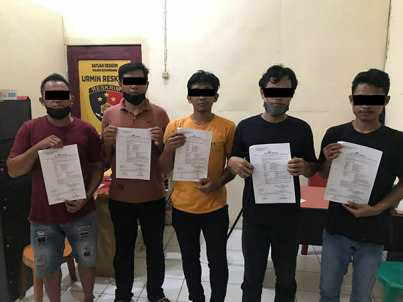 Polres Kotamobagu Tetapkan 5 Tersangka Kasus PETI di Bolmong