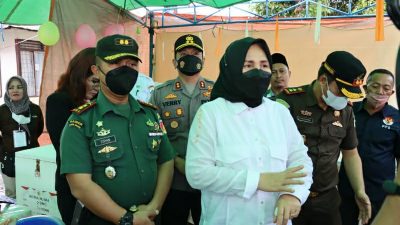 Kapolres Bersama Forkopimda Kotamobagu Tinjau Pelaksanaan Pilsang
