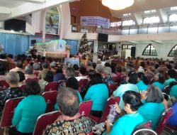 Ratusan Lansia Hadiri Ibadah Pra-Natal Kelompok Pelayanan Rayon 13 Mitra