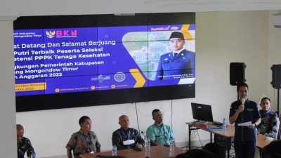 Seleksi P3K Formasi Jabatan Fungsional Nakes Resmi di Buka Sekda Boltim