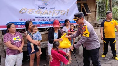 Jelang Nataru, Polres Mitra Berbagi Bingkisan untuk Masyarakat