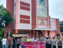 Polres Boltim Bintal Kristen Berbagi Kasih di Lima Desa