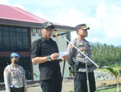 Bupati Sachrul Pimpin Apel Gelar Pasukan Operasi Kepolisian Terpusat Lilin Samrat Tahun 2022